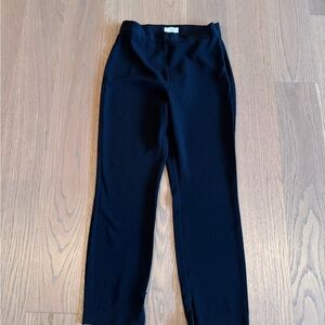 Aritzia slim black trousers